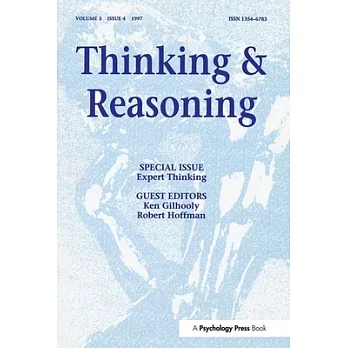 Thinking & Reasoning: Expert Thinking