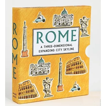 羅馬迷你立體書（可伸展成150公分街景）Rome: A Three-Dimensional Expanding City Skyline