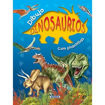 Dibujo dinosaurios con plantillas / I Draw Dinosaurs with Stencils