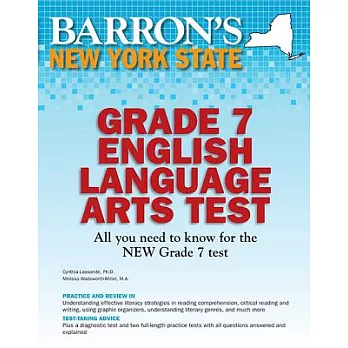 Barron’s New York State Grade 7 Intermediate English Language Arts Test
