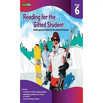 Reading for the Gifted Student Grade 6: Challenging Activities for the Advanced Learner