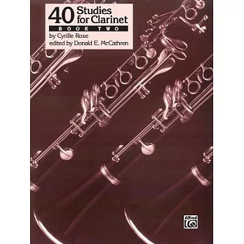40 Studies for Clarinet Book Two: Studies 21-40