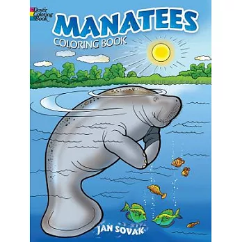Manatees Coloring Book