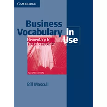 Business Vocabulary in Use: Elementary to Pre-intermediate