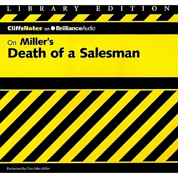 CliffsNotes on Miller’s Death of a Salesman: Library Edition