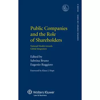 Public Companies and the Role of Shareholders: National Models Towards Global Integration