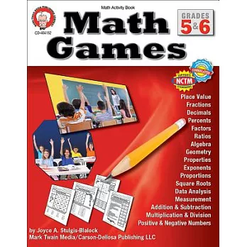 Math Games, Grades 5 - 6