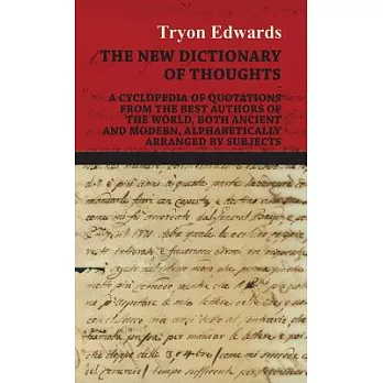 A Dictionary of Thoughts
