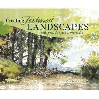 Creating Textured Landscapes with Pen, Ink and Watercolor