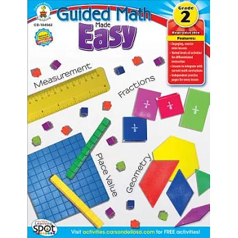 Guided Math Made Easy, Grade 2