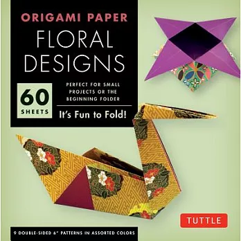 Origami Paper Floral Designs: It’s Fun to Fold!