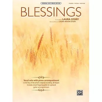 Blessings: Piano / Vocal / Guitar