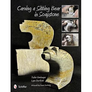 Carving a Sitting Bear in Soapstone