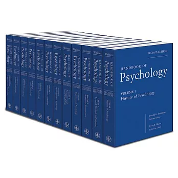 Handbook of Psychology,, 12 Volume Set