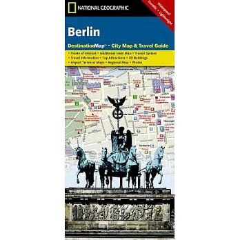 National Geographic Destination Map Berlin