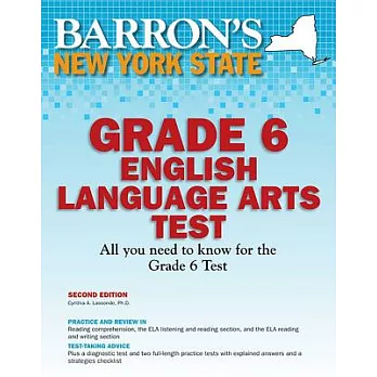 Barron’s New York State Grade 6 English Language Arts Test