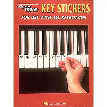 Key Stickers: For Use With All Keyboards, for Organs, Pianos & Electronic Keyboards