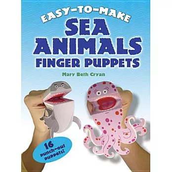 Easy to Make Sea Animals Finger Puppets