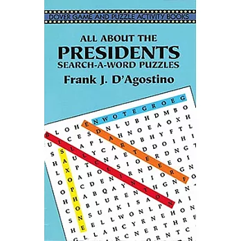 All About the Presidents: Search-A-Word Puzzles