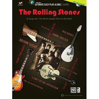The Rolling Stones: Guitar: 10 Songs from the ＂The Worlds Greatest Rock and Roll Band＂