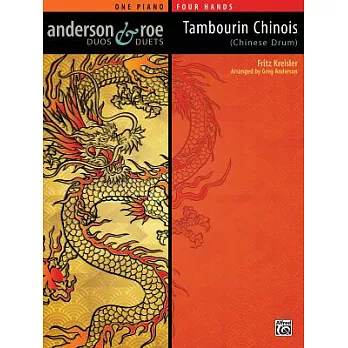 Tambourin Chinois: Chinese Drum: One Piano, Four Hands