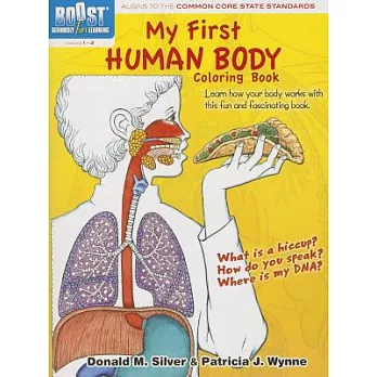 My First Human Body Coloring Book