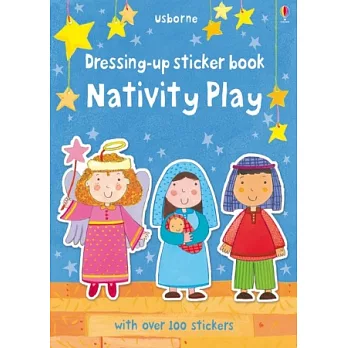 Dressing up sticker book: Nativity play