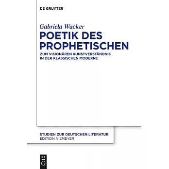 Poetik Des Prophetischen