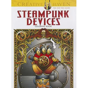 Steampunk Devices Coloring Book