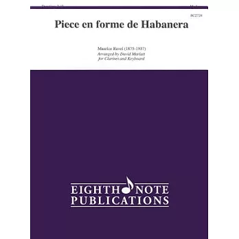 Piece En Forme De Habanera for Clarinet: Part(s)