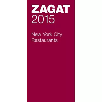 Zagat New York City Restaurants 2015