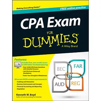 CPA Exam for Dummies with Access Code