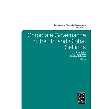 Corporate Governance in the Us and Global Settings