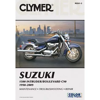 Clymer Suzuki 1500 Intruder/Boulevard C90, 1998-2009