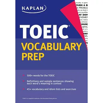 Kaplan TOEIC Vocabulary Prep