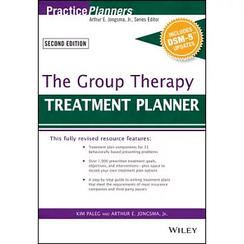 The Group Therapy Treatment Planner, With DSM-5 Updates