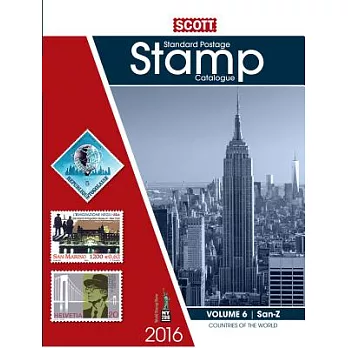 2016 Scott Standard Postage Stamp Catalogue: Countries of the World;  San-Z