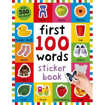 First 100 Words Sticker Book: Over 500 Stickers