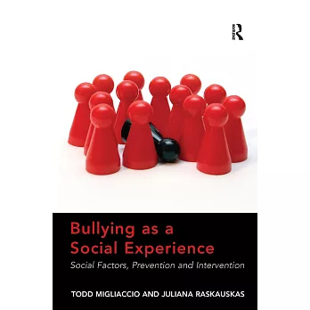 Bullying as a Social Experience: Social Factors, Prevention and Intervention
