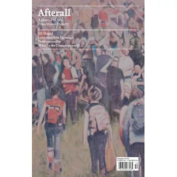 Afterall: Summer 2015, A Journal of Art, Context and Enquiry