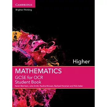 GCSE Mathematics for OCR Higher Student Book