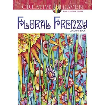 Creative Haven Floral Frenzy Coloring Book