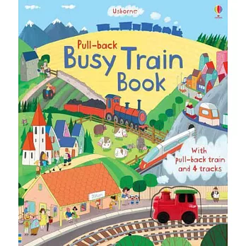 Pull-back Busy Train Book