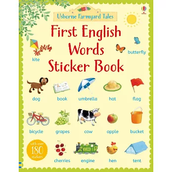 Farmyard Tales First English Words Sticker Book