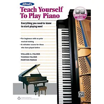 Alfred’s Teach Yourself to Play Piano: Everything You Need to Know to Start Playing Now!, Book & Online Audio