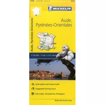 Michelin France Aude, Pyrénées-Orientales