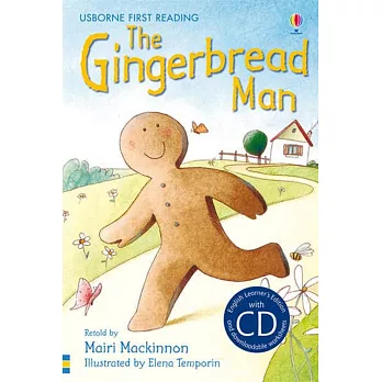 The Gingerbread Man +CD (with CD) (Usborne English Learners’ Editions: Lower Intermediate)