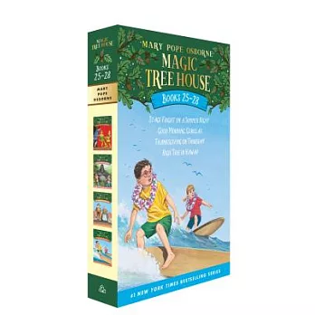 神奇樹屋 25-28集盒裝英文故事書Magic Tree House Volumes 25-28 Boxed Set