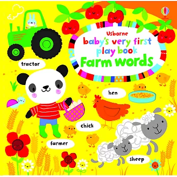 Baby’s Very First Play book Farm words