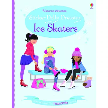 Sticker Dolly Dressing Ice Skaters